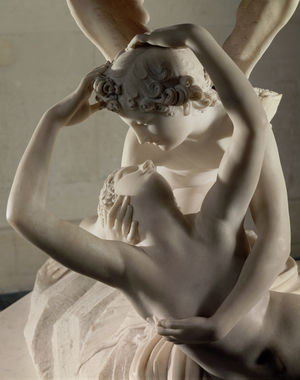 psyche revived by love's kiss, 18th century (sculpture)