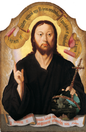 Christ as Salvator Mundi, 1500 (oil on panel)
