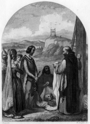 The corpse of Jean de Montagu