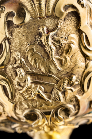 Calice, XVIII secolo (argento dorato)