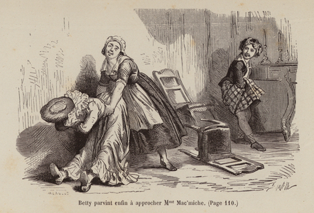 Illustration for Un Bon Petit Diable (engraving)