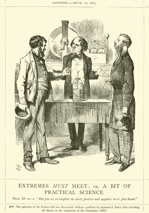 Extremes must meet; or, a bit of Practical Science (engraving)