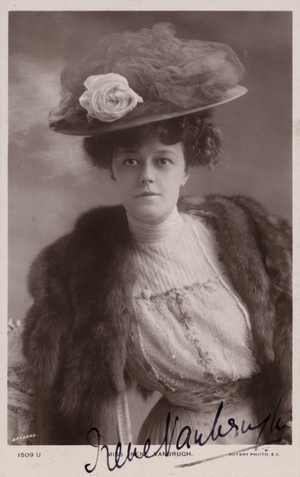 Irene Vanbrugh, English stage actress (b/w photo)