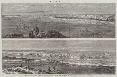 The Suez Canal (engraving)