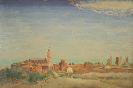 Viterbo, 1929 (oil on panel)