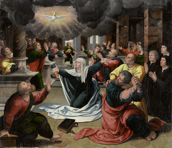 The Pentecost, circa 1530 (oil on panel)