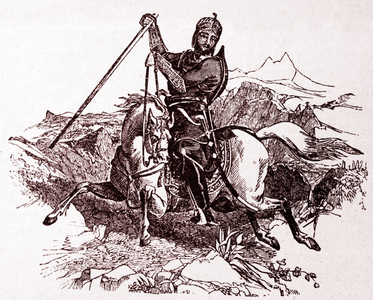 Illustration of Wazir Akbar Khan