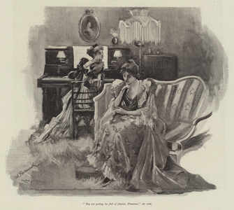 The Rebel Queen, by Walter Besant (litho)