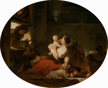 The Happy Family, c.1775 (oil on canvas)