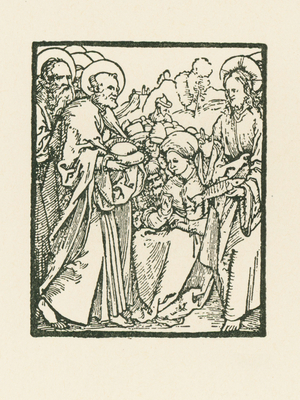 The Feeding of the Five-Thousand, 1510 (woodcut)