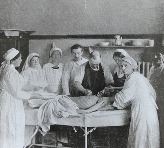 I. WK - Ottoman Empire - military hospital (photo)