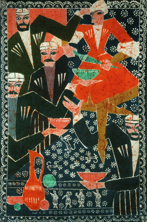 Song and Dance №2, 1978 (batik)