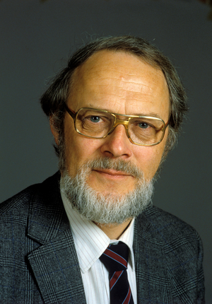 Oslo 198511. Storting representative Tore Austad, Right, Vest-Agder, portrait …, 1985 (photo)