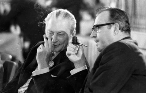 The 18th party congress of the Christian Democratic Party of Germany CDU took place in Duesseldorf on …, 1971 (photo)