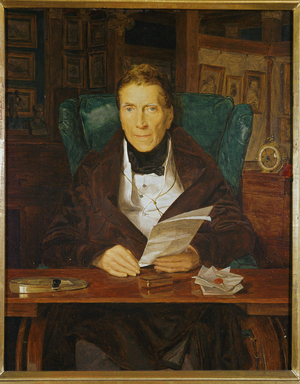 Andre Cyrillowitch Prince Razumovsky (oil on canvas)