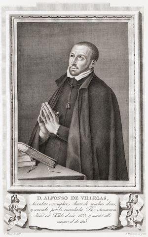 Alonso de Villegas Selvago, after an etching in Retratos de Los Españoles Ilustres, Madrid, Spain, pub. 1791