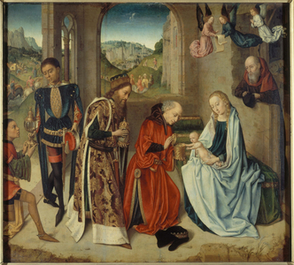 Adoration of the Magi, between 1450 and 1500 (oil on wood)