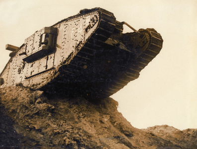 Tank, 1916-17 (b/w photo)