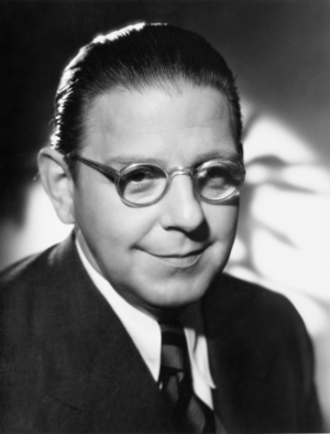 Walter Janssen in 'Geld faellt vom Himmel', 1938 (b/w photo)