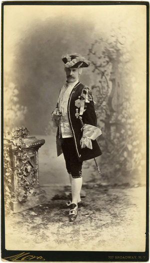 Peter Marie, Costume Ball (b/w photo)
