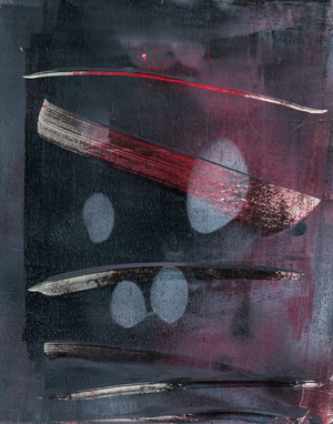 Planets, 2024 (monotype)