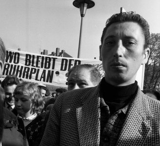 Protests during colliery closure Hansa 1967 DEU, Germany, Dortmund A wave of indignation swept through …, 1967 (photo)