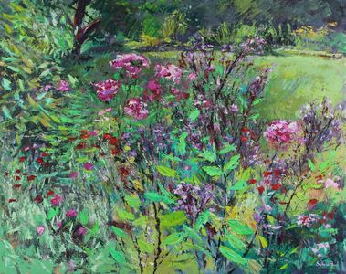 My Favourite Summer Garden, 2021 (oil on canvas)