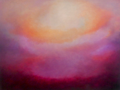 Promise, 2023, (oil on canvas)Abstract pinks