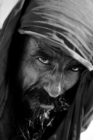 Portrait of an elderly man. Chittagong, Bangladesh.  (photo)