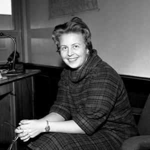Oslo 19600217 Diplomat Kirsten Ohm, Ministry of Foreign Affairs …, 1960 (photo)