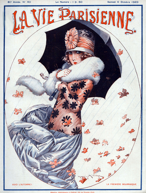 La Vie Parisienne Magazine Cover, France, 1920s (print)