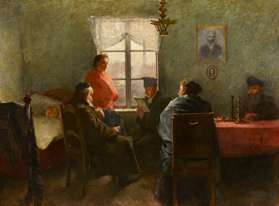 Sabbath Rest, 1894 (oil on canvas)