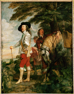 Charles I er, roi d' Angleterre, dit portrait a la chasse - …