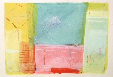 Hong Kong III, 1998, (gouache on watercolour paper)