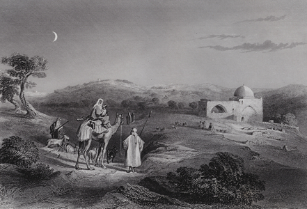 Rachel's Tomb, near Bethlehem (engraving)