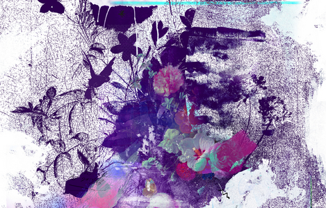 Tree Vein, 2016 (mixed media on canvas)