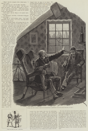 Cynic Fortune, A Tale of a Man with a Conscience, by David Christie Murray (engraving)