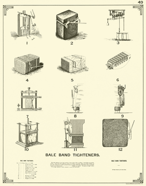 Bale and Tighteners (engraving)