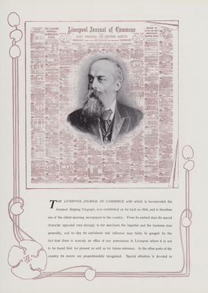 British Newspapers in the Nineteenth Century: Liverpool Journal of Commerce and Financial and Shipping Gazette (litho)