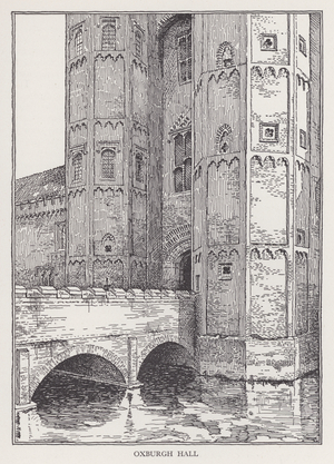 Oxburgh Hall (litho)