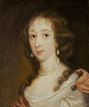 Portrait of Lady Smyth, née Elizabeth Astrey [Astry], 1601-1700 (oil on panel)