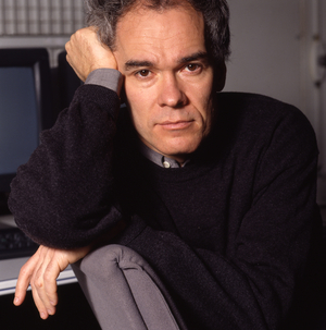 Michael Jarrell at IRCAM (Institut de Recherche et Coordination Acoustique/Musique), Paris, 1998. Swiss composer b. 8 October 1958-.