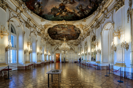 The great gallery, Schonbrunn Palace, Vienna, Austria, 2024 (photo)