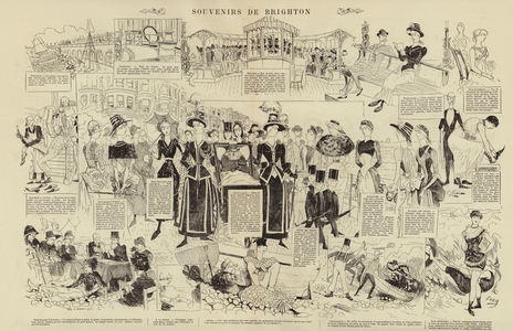 Souvenirs de Brighton (engraving) (print)