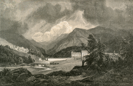 St. Moritz in the Engadine (engraving)