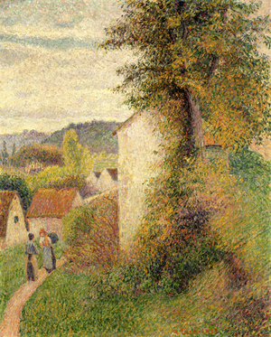 The Path, 1889 (oil on canvas)