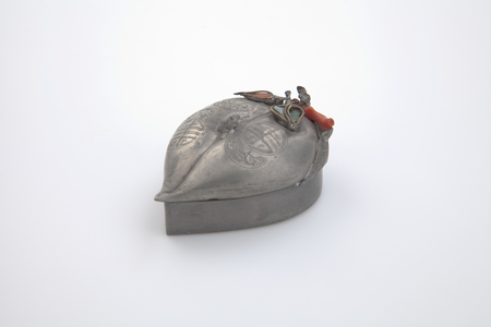 Toilet Box (pewter, coral, jade)
