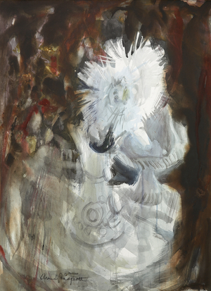 The White Chrysanthemum, c.1961 (w/c & charcoal)