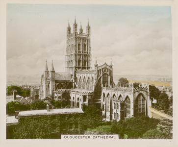 Gloucester Cathedral (coloured photo)