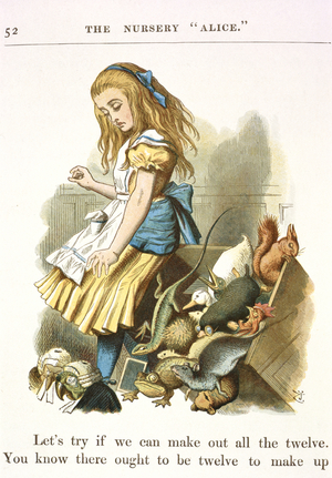 Alice upsets the jury-box.